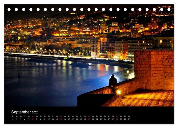 Produktbild: Neapel und Umgebung (Tischkalender 2026 DIN A5 quer), CALVENDO Monatskalender