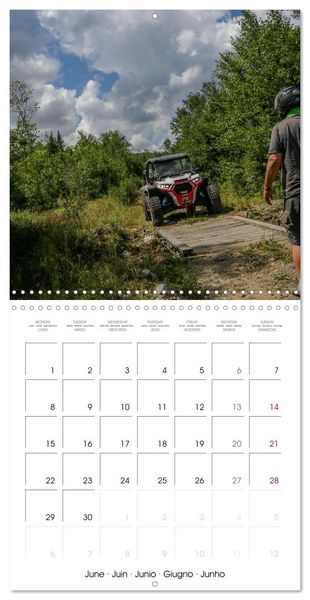 Produktbild: ATV/UTV Trail Riding in New England (Wall Calendar 2026 12 &times; 12 Inch) CALVENDO 12 Month Wall Calendar