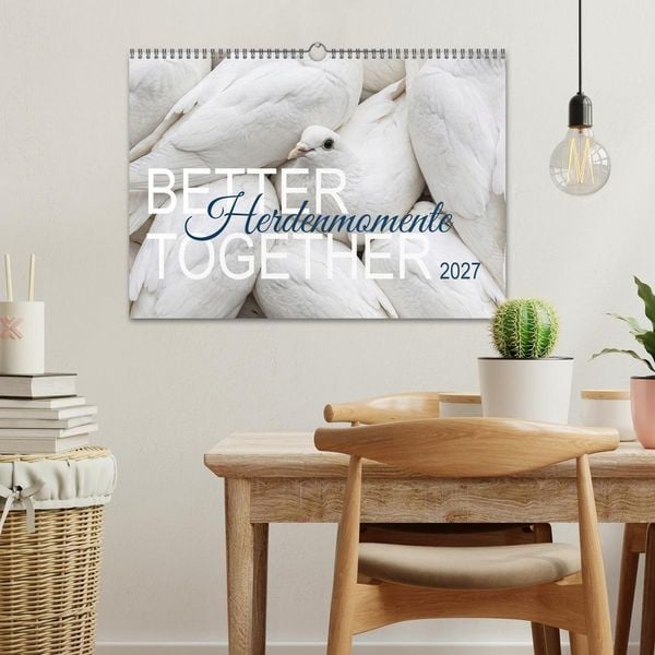 Produktbild: Better Together - Herdenmomente (Wandkalender 2027 DIN A3 quer), CALVENDO Monatskalender