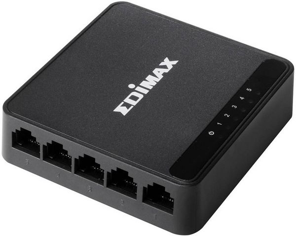 Produktbild: EDIMAX ES-3305P ES-3305P Netzwerk Switch 5 Port 100MBit/s
