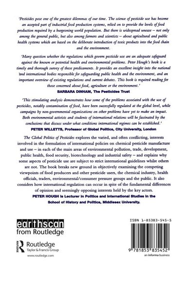 Produktbild: The Global Politics of Pesticides