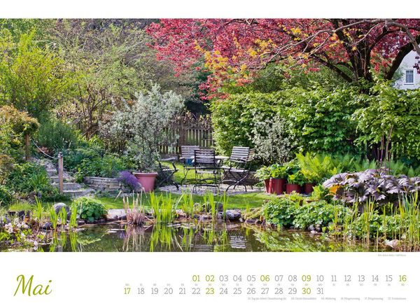 Produktbild: Zauberhafte Landg&auml;rten Kalender 2027