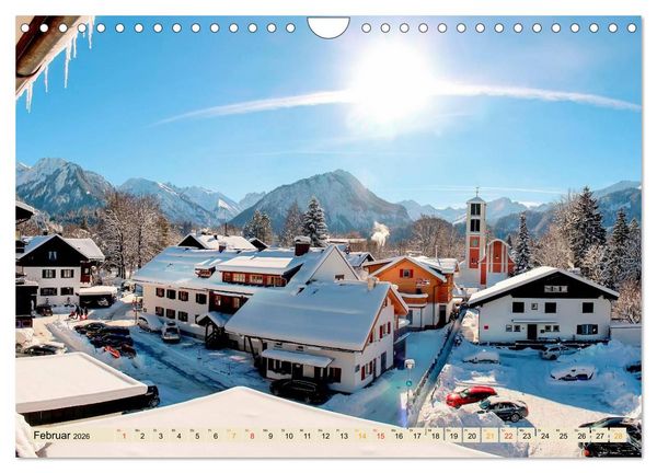 Produktbild: Deutsche Alpen, eine Reise von Lindau am Bodensee bis Berchtesgaden (Wandkalender 2026 DIN A4 quer), CALVENDO Monatskalender