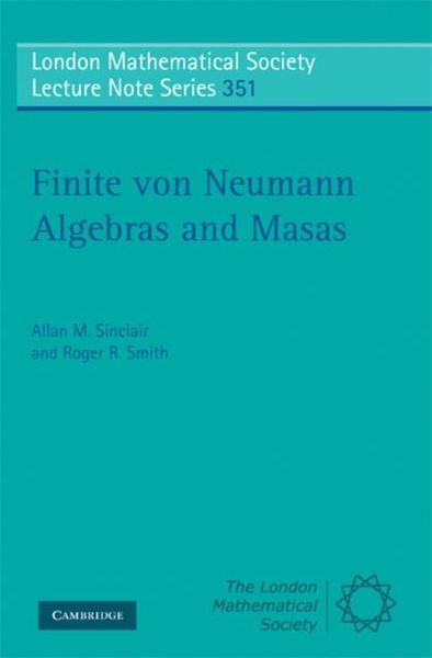 Produktbild: Finite von Neumann Algebras and Masas