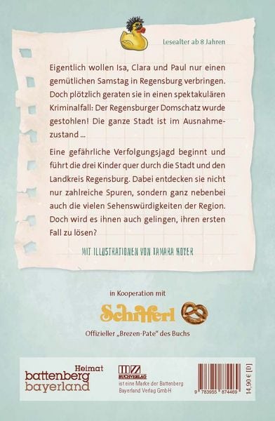Produktbild: Die Brezen-Detektive und der verschwundene Domschatz