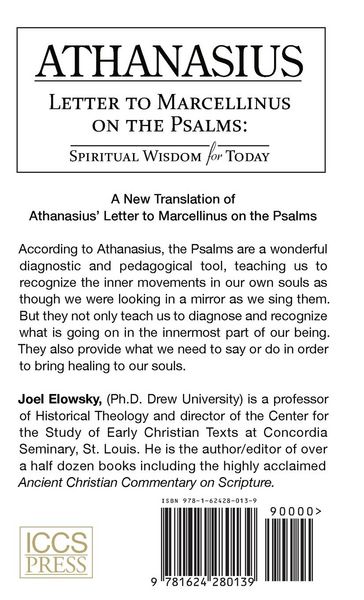 Produktbild: Letter to Marcellinus on the Psalms