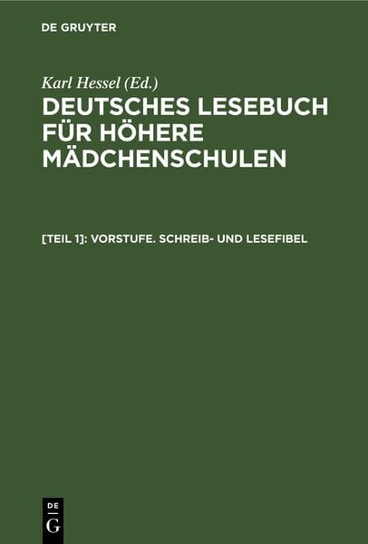 Produktbild: Vorstufe. Schreib- und Lesefibel