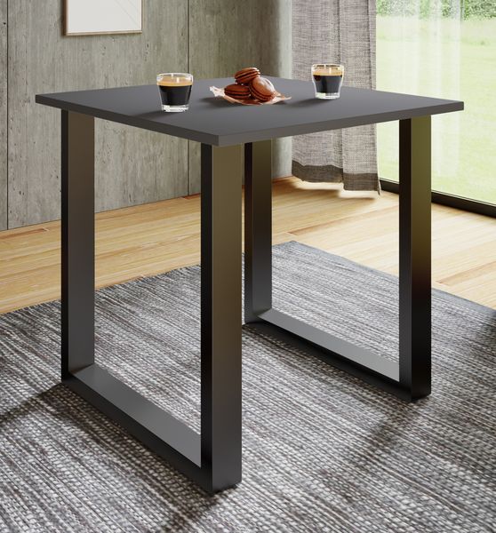 Produktbild: Premium Holz Esstisch K&uuml;chentisch Xona U 80x80