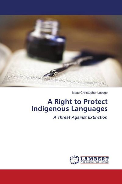 Produktbild: A Right to Protect Indigenous Languages