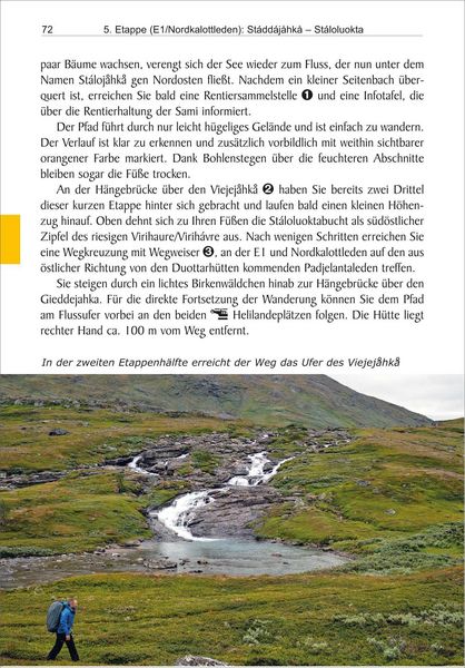 Produktbild: Nordkalottleden &uuml;ber den E1 von Kvikkjokk/Sulitjelma nach Kautokeino