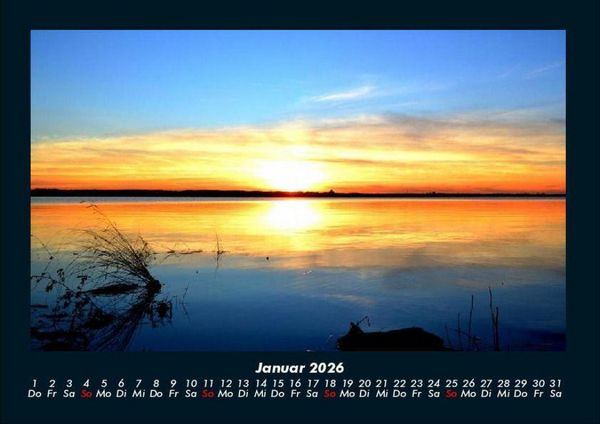 Produktbild: Landschaftskalender 2026 Fotokalender DIN A4
