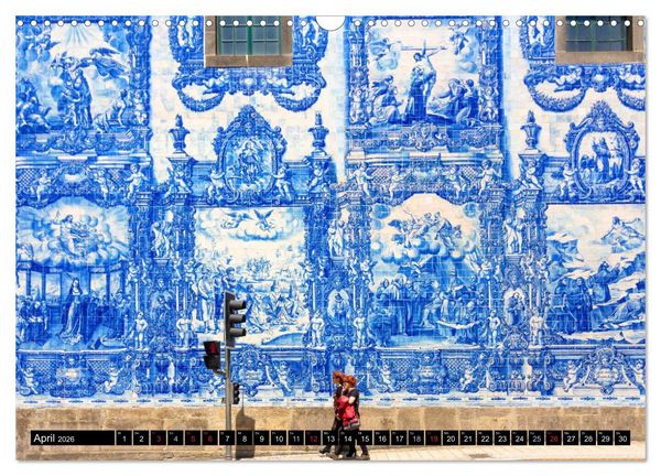 Produktbild: Porto - Die Handelsstadt am Douro (Wandkalender 2026 DIN A3 quer), CALVENDO Monatskalender