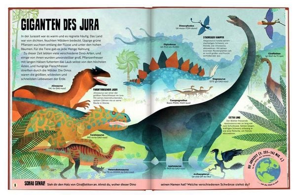 Produktbild: Mein saurierstarker Dino-Atlas