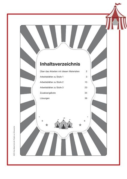 Produktbild: Projekt zur Zirkuswoche