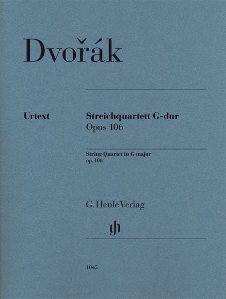 Produktbild: Anton&iacute;n Dvor&aacute;k - Streichquartett G-dur op. 106