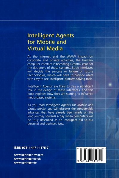 Produktbild: Intelligent Agents for Mobile and Virtual Media