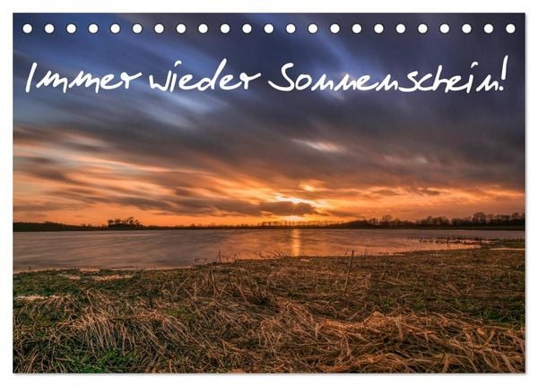 Produktbild: Immer wieder Sonnenschein (Tischkalender 2026 DIN A5 quer), CALVENDO Monatskalender