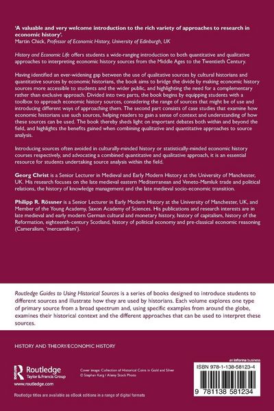 Produktbild: History and Economic Life