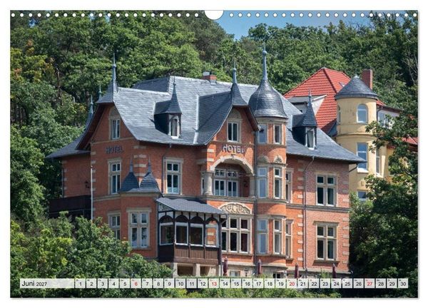 Produktbild: Blankenburg verzaubert - Die Bl&uuml;tenstadt im Harz (Wandkalender 2027 DIN A3 quer), CALVENDO Monatskalender