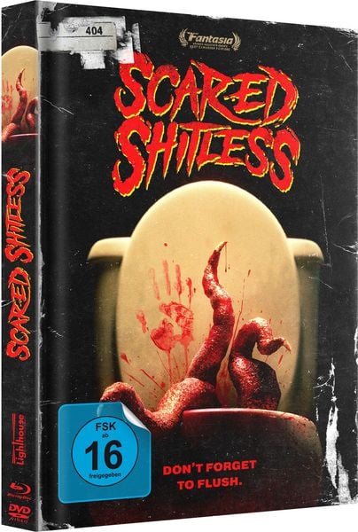 Produktbild: Scared Shitless - Mediabook - Limited Edition (Blu-ray+DVD)