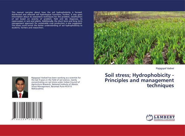 Produktbild: Soil stress; Hydrophobicity - Principles and management techniques