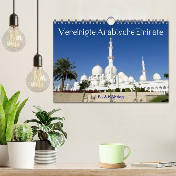 Produktbild: Vereinigte Arabische Emirate (Wandkalender 2026 DIN A4 quer), CALVENDO Monatskalender
