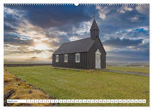 Produktbild: Die Farben Islands (Wandkalender 2026 DIN A2 quer), CALVENDO Monatskalender