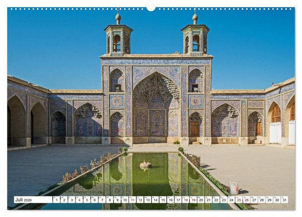Produktbild: St&auml;dte des Irans - Shiraz (Wandkalender 2026 DIN A2 quer), CALVENDO Monatskalender