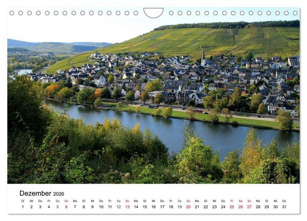 Produktbild: Bernkastel-Kues an der Mosel (Wandkalender 2026 DIN A4 quer), CALVENDO Monatskalender
