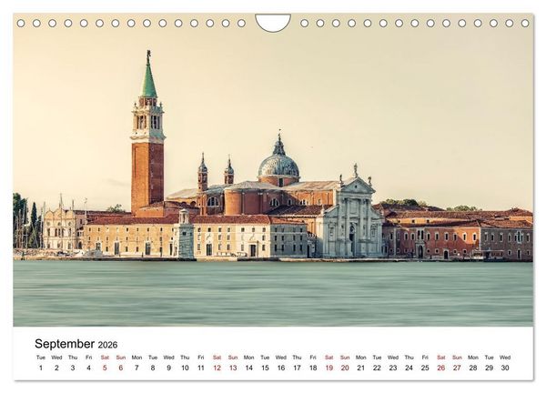 Produktbild: Beautiful Venice (Wall Calendar 2026 DIN A4 landscape), CALVENDO 12 Month Wall Calendar