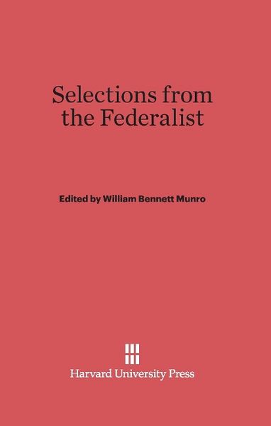 Produktbild: Selections from the Federalist