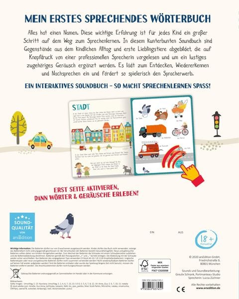 Produktbild: Mein sprechendes Soundbuch &ndash; Erste W&ouml;rter