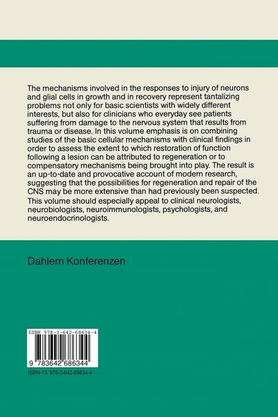 Produktbild: Repair and Regeneration of the Nervous System