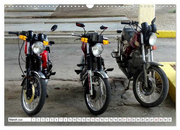 Produktbild: The Legendary MZ (Wall Calendar 2026 DIN A3 landscape), CALVENDO 12 Month Wall Calendar