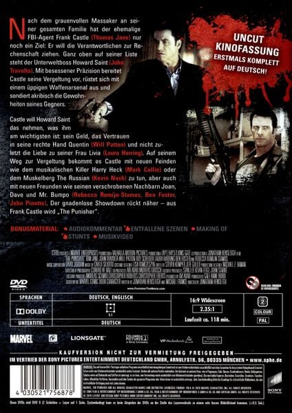 Produktbild: The Punisher - Uncut Kinofassung