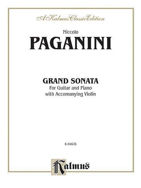 Produktbild: Paganini, N: Grand Sonata