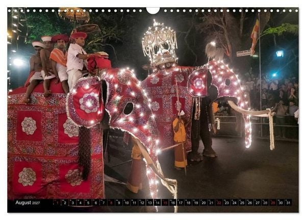 Produktbild: Sri Lanka - Highlights (Wandkalender 2027 DIN A3 quer), CALVENDO Monatskalender