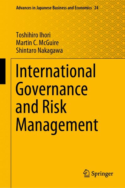 Produktbild: International Governance and Risk Management