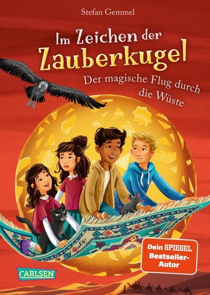 Im Zeichen der Zauberkugel 8: Der magische Flug durch die Wüste, Gebundene Ausgabe von Stefan Gemmel, Carlsen, 9783551651204