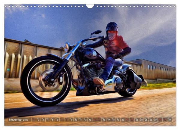 Produktbild: Images of Harley Davidson (Wall Calendar 2026 DIN A3 landscape), CALVENDO 12 Month Wall Calendar