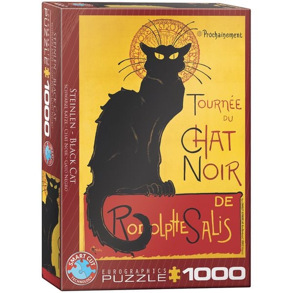 Produktbild: Puzzle 1000 Teile - Chat Noir