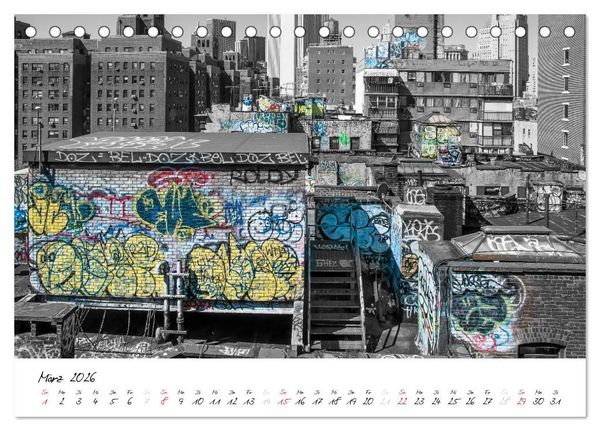 Produktbild: New York &ndash; The Big Apple (Tischkalender 2026 DIN A5 quer), CALVENDO Monatskalender