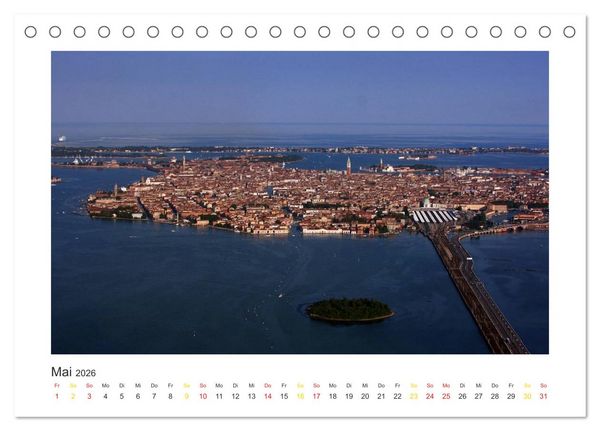 Produktbild: Venedig (Tischkalender 2026 DIN A5 quer), CALVENDO Monatskalender