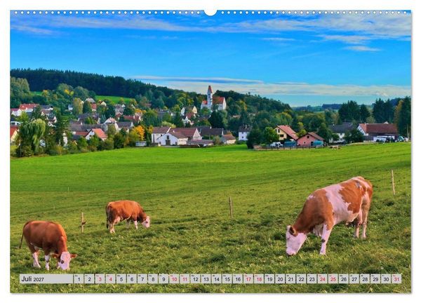 Produktbild: Die Stauden, eine Landschaft aus dem Bilderbuch (Wandkalender 2027 DIN A2 quer), CALVENDO Monatskalender