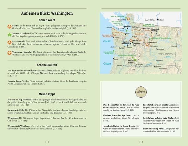 DUMONT Reise-Handbuch Reiseführer USA, Der Nordwesten