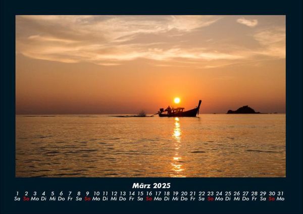 Produktbild: Bootskalender 2025 Fotokalender DIN A4