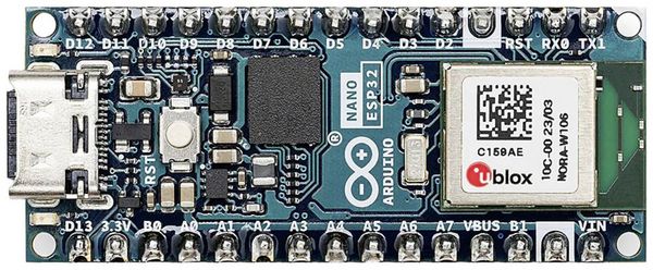 Produktbild: Arduino ABX00083 Board Nano ESP32 with headers Nano