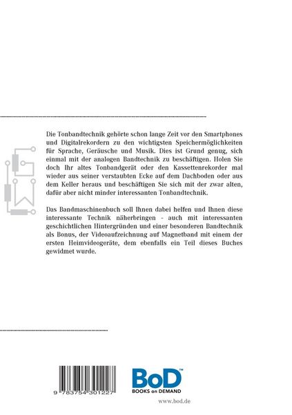 Produktbild: Das Bandmaschinenbuch