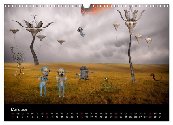 Produktbild: M&auml;rchenhaftes f&uuml;r Kinder (Wandkalender 2026 DIN A3 quer), CALVENDO Monatskalender