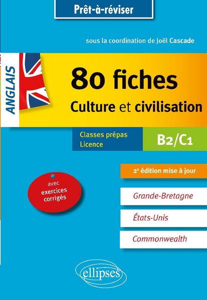 Produktbild: Anglais - 80 fiches de culture et civilisation